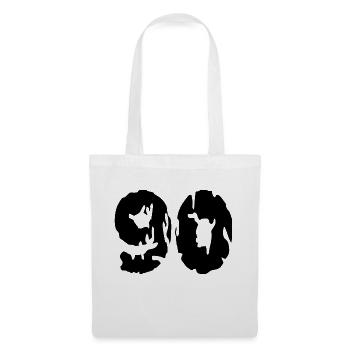 90 Number jersey - Tote Bag - white - Front