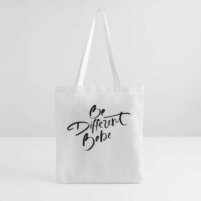 Sois différent Babe Sac en tissu