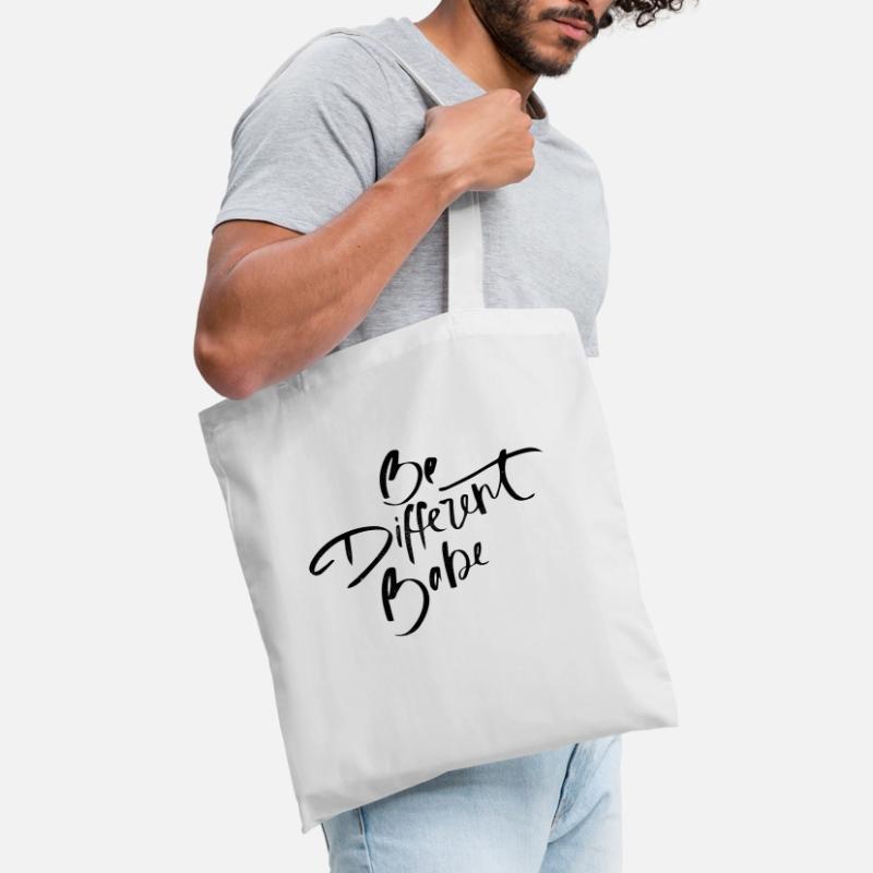 Sois différent Babe Sac en tissu