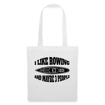 Rowing club rower funny rowing saying rower - Tote Bag - white - Front