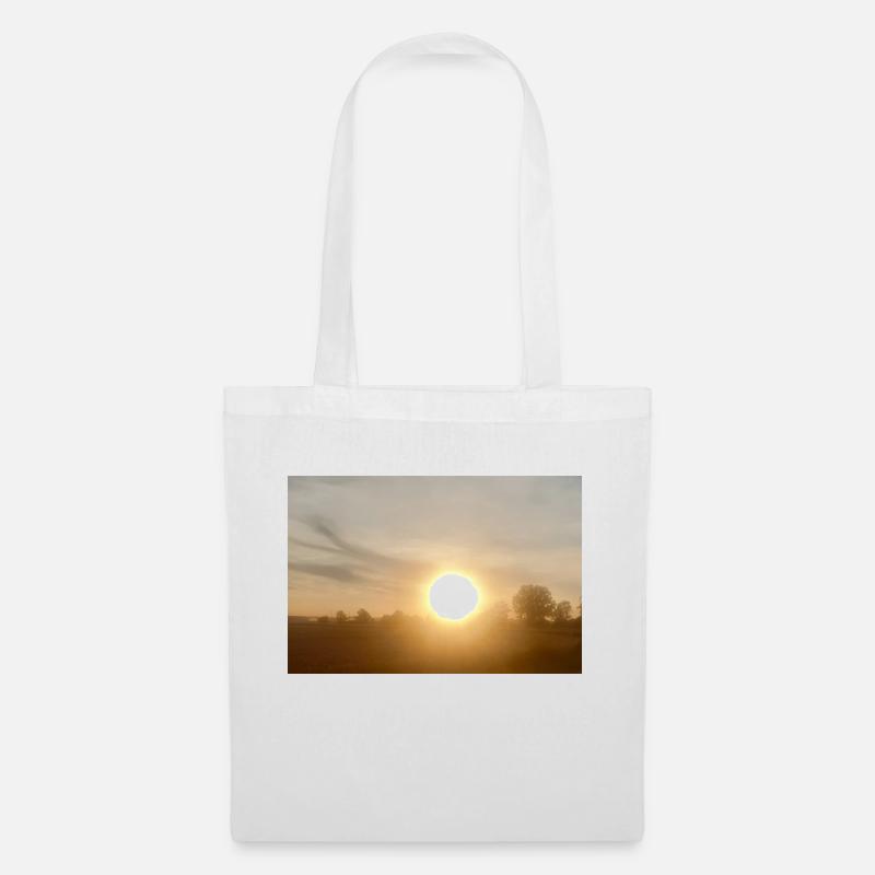 Sonnenuntergang - Stoffbeutel - Weiß