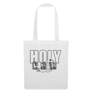 Lait - Vache - Sac en tissu - blanc - Devant