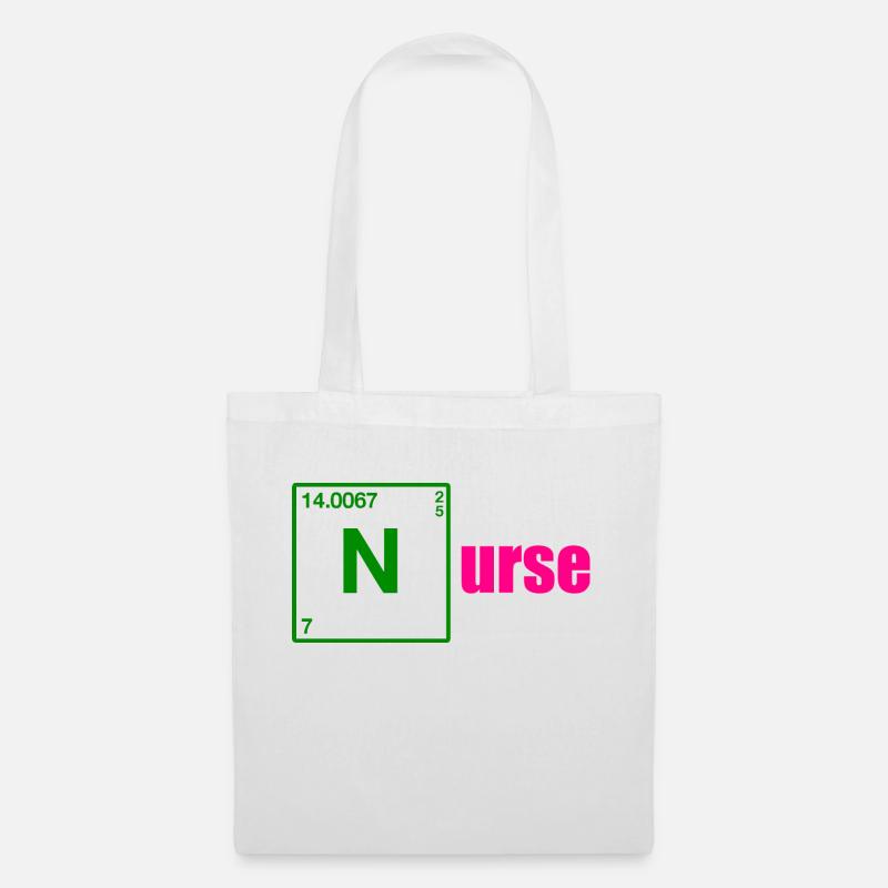 Nurse Gift pink - Tote Bag - white