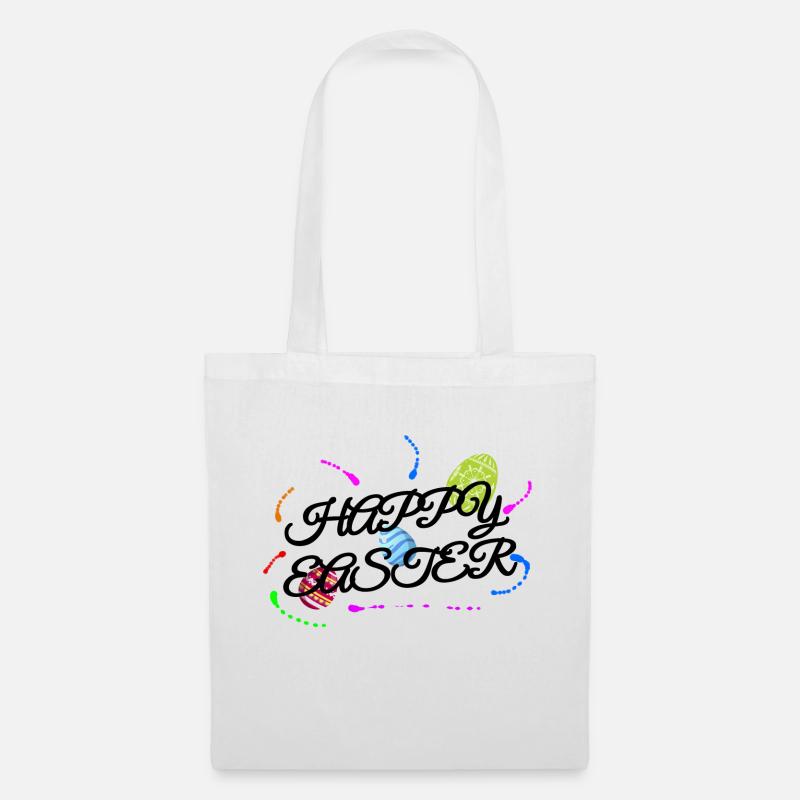 Joyeuses Pâques - Sac en tissu - blanc