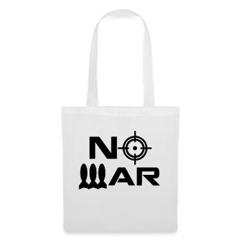 no war 01 - Sac en tissu - blanc - Devant