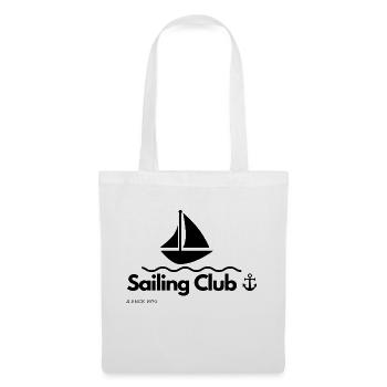 High Society Sailing Club - Segel - Stoffbeutel - Weiß - Vorne