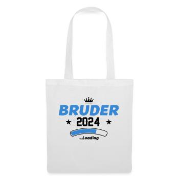 bruder 2024 loading - Stoffbeutel - Weiß - Vorne