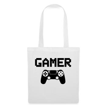 gamer - Tote Bag - white - Front