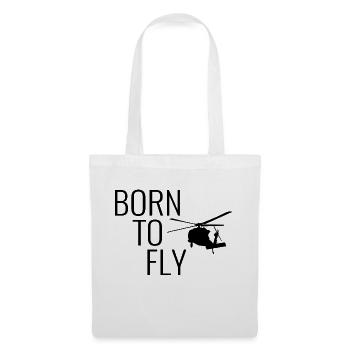 Pilote d’hélicoptère Cool Dicton - Sac en tissu - blanc - Devant