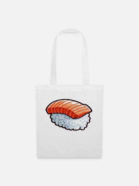 Gourmet-Sushi - Stoffbeutel - Weiß