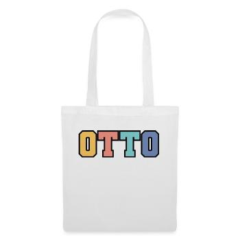 Name - Otto - Stoffbeutel - Weiß - Vorne
