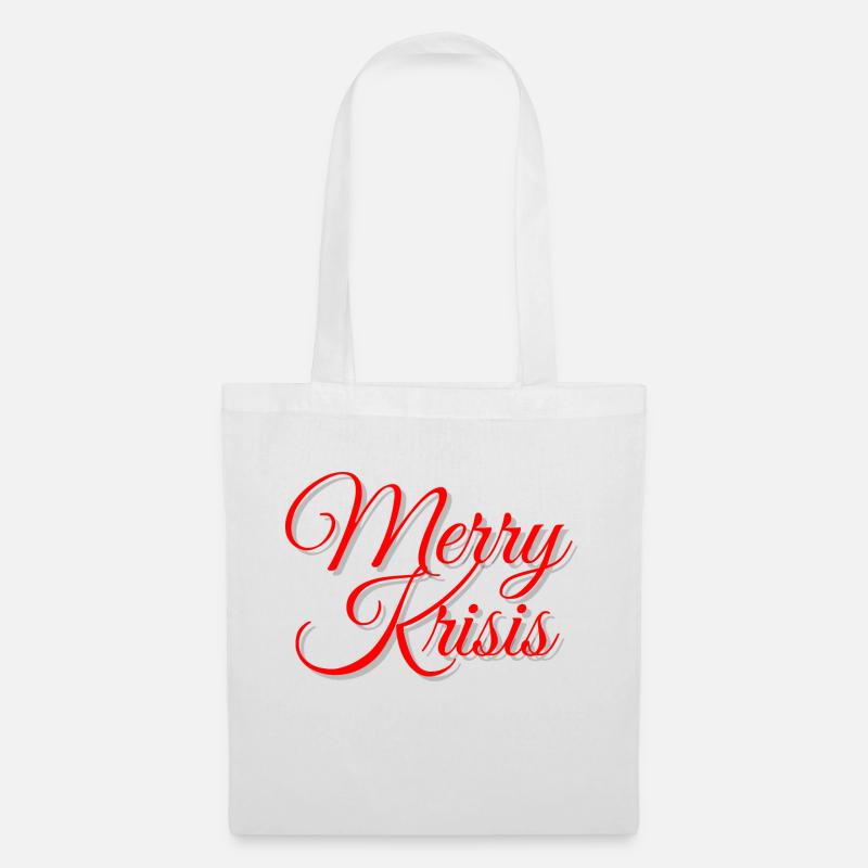 Merry Krisis - Tote Bag - white