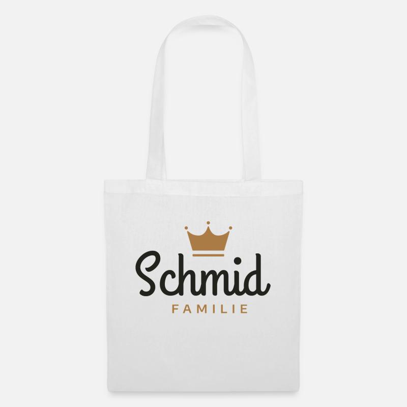 Schmid-Familie - Stoffbeutel - Weiß