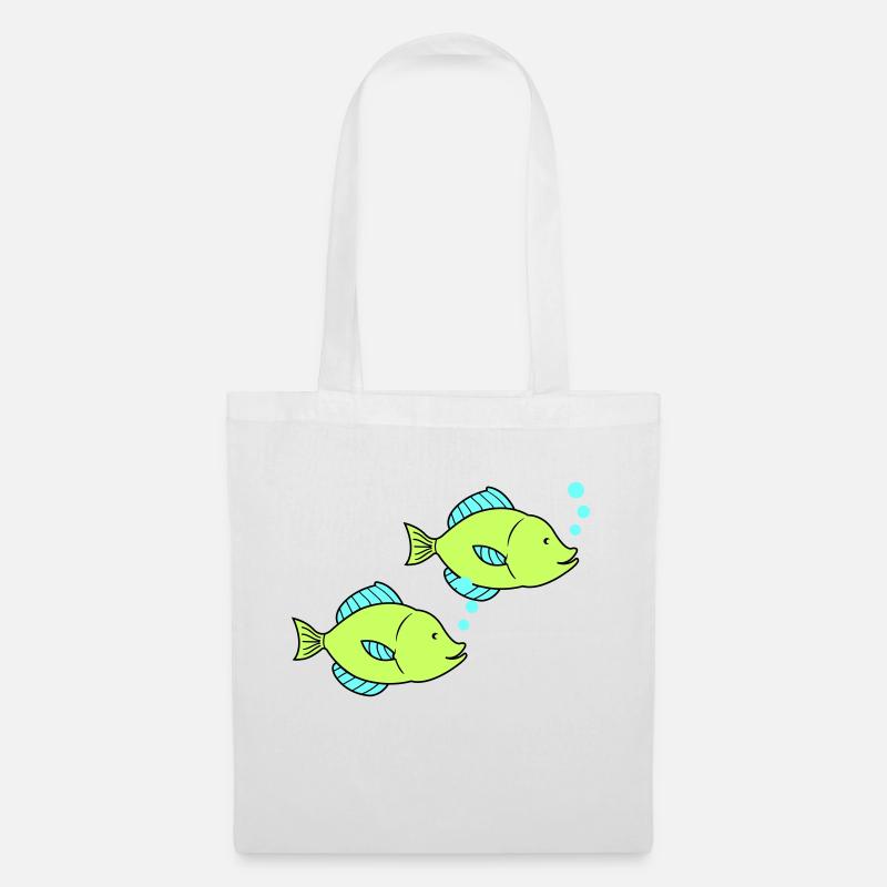 Pisces Comic 2 - Tote Bag - white