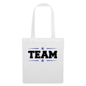 équipe - Sac en tissu - blanc - Devant