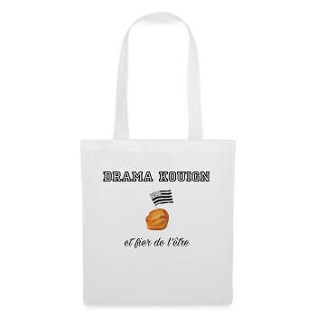 Fier d être un drama kouign Blk - Sac en tissu - blanc - Devant