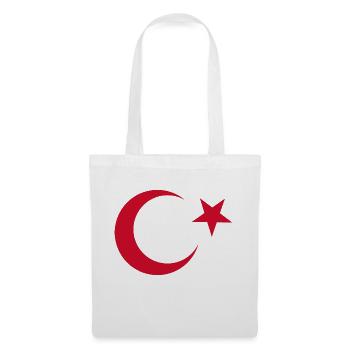 J’aime la dinde, T-shirt design de style élégance - Sac en tissu - blanc - Devant