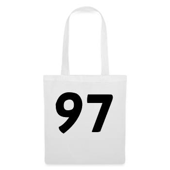 97 - Sac en tissu - blanc - Devant