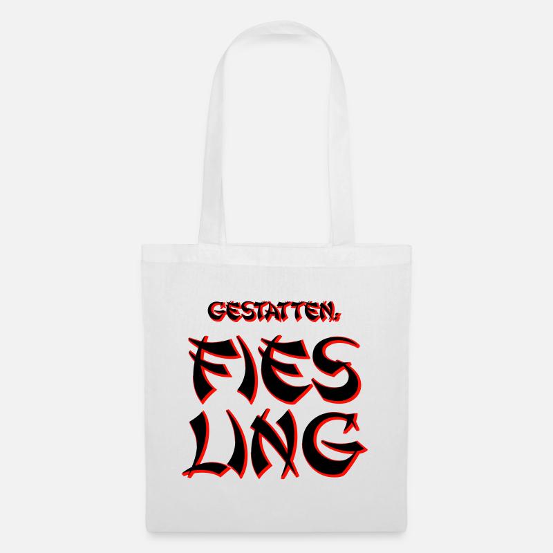 Fies Ling - Stoffbeutel - Weiß