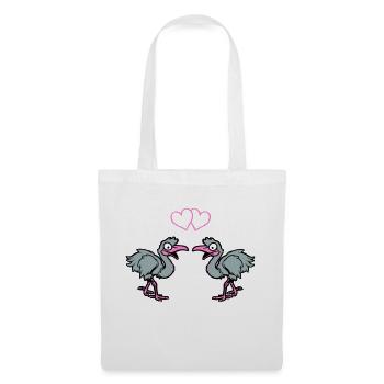Strauss Comic in Love - Tote Bag - white - Front