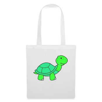 turtle - Tote Bag - white - Front