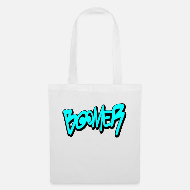Boomer - Tote Bag - white