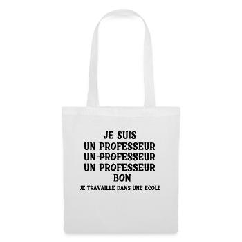 I am a school gift teacher! - Tote Bag - white - Front