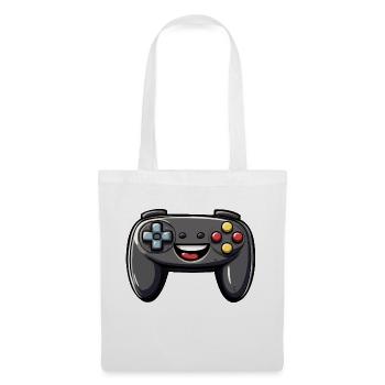 Fun controller for gamers - Tote Bag - white - Front