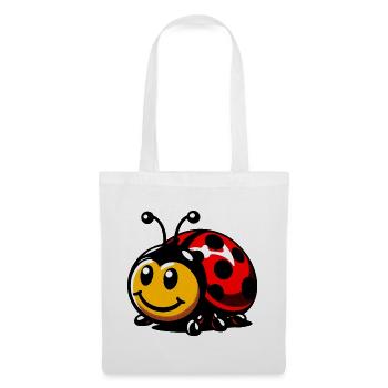 Coccinelle - Sac en tissu - blanc - Devant