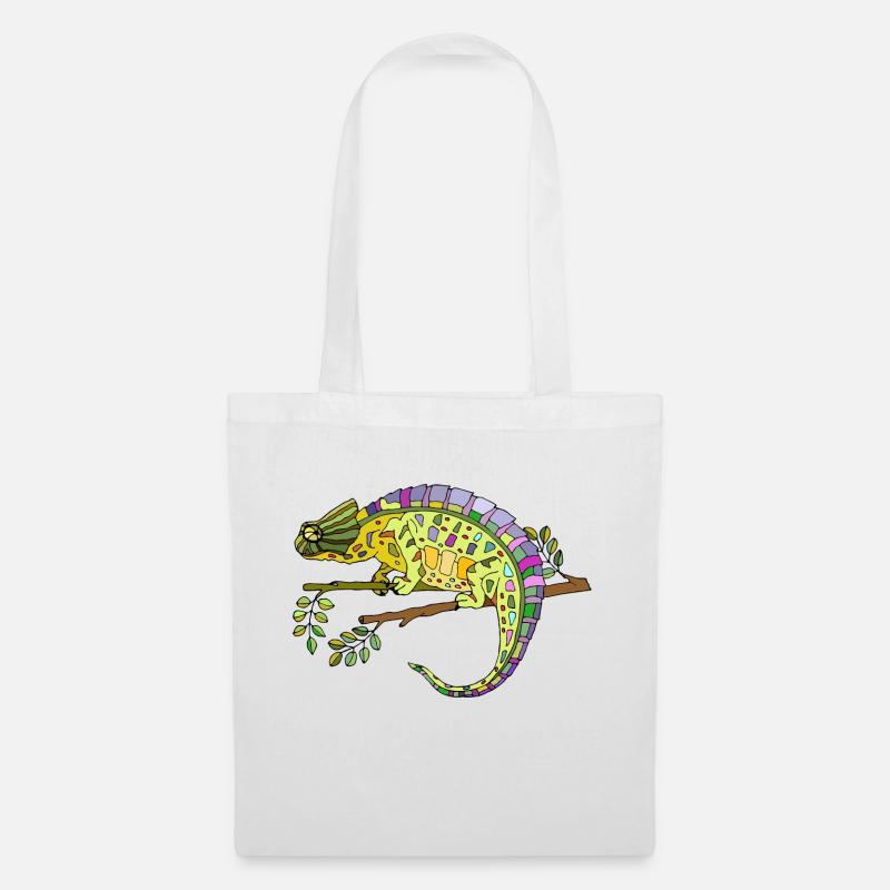 Chameleon - Tote Bag - white