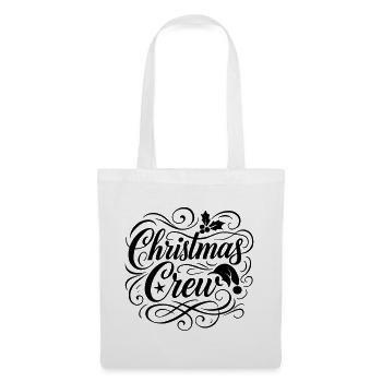 Weihnachts Crew Weihnachten X-Mas - Stoffbeutel - Weiß - Vorne