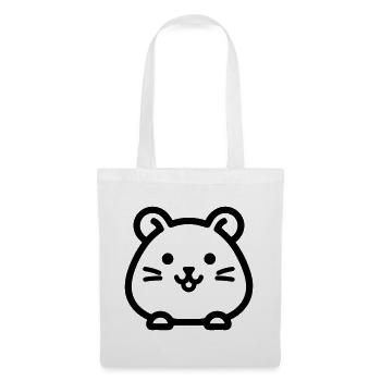hamster - Tote Bag - white - Front