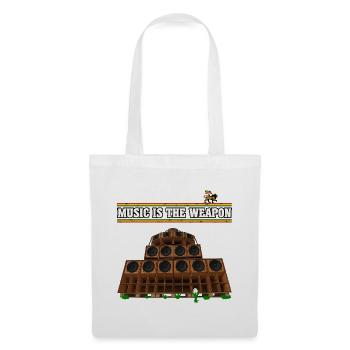Dub Reggae Music - Stoffbeutel - Weiß - Vorne