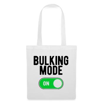 Bulking Mode On Fun Gym Fitness - Tote Bag - white - Front