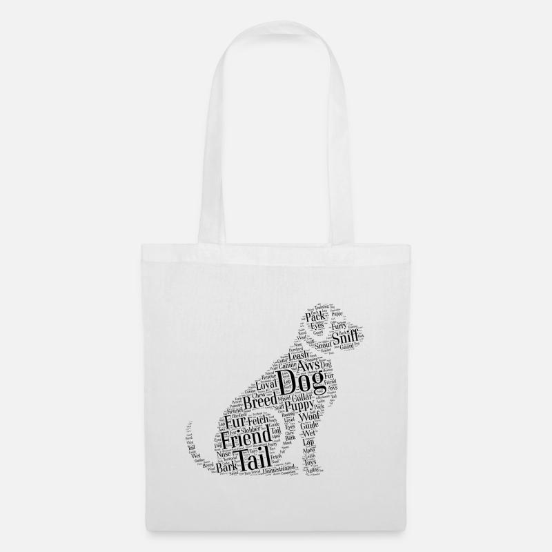 Dog Cloud - Tote Bag - white