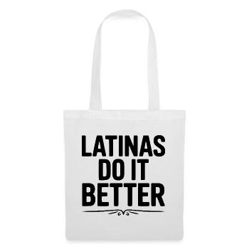 Les Latinas font mieux - Sac en tissu - blanc - Devant