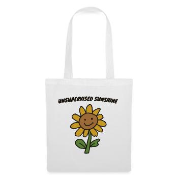 Tournesol non supervisé - Sac en tissu - blanc - Devant