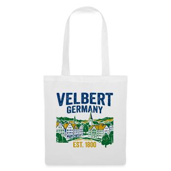 Velbert Germany Skyline Vintage Est 1800 - Tote Bag - white - Front