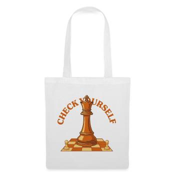 Check Yourself - Tote Bag - white - Front