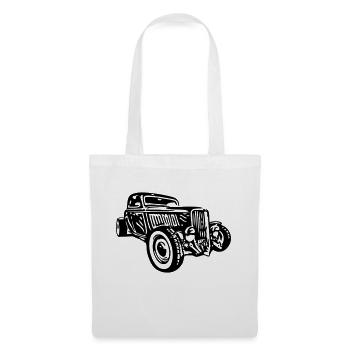 Hot Rod - Stoffbeutel - Weiß - Vorne