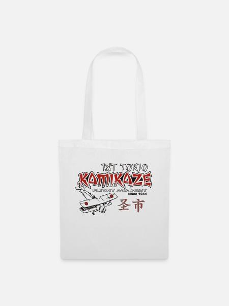 Kamikaze - Stoffbeutel - Weiß