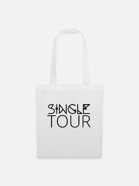 Single: Single Tour - Stoffbeutel - Weiß