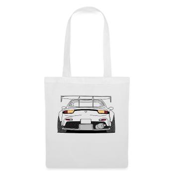 rx7 rear outlines - Tote Bag - white - Front