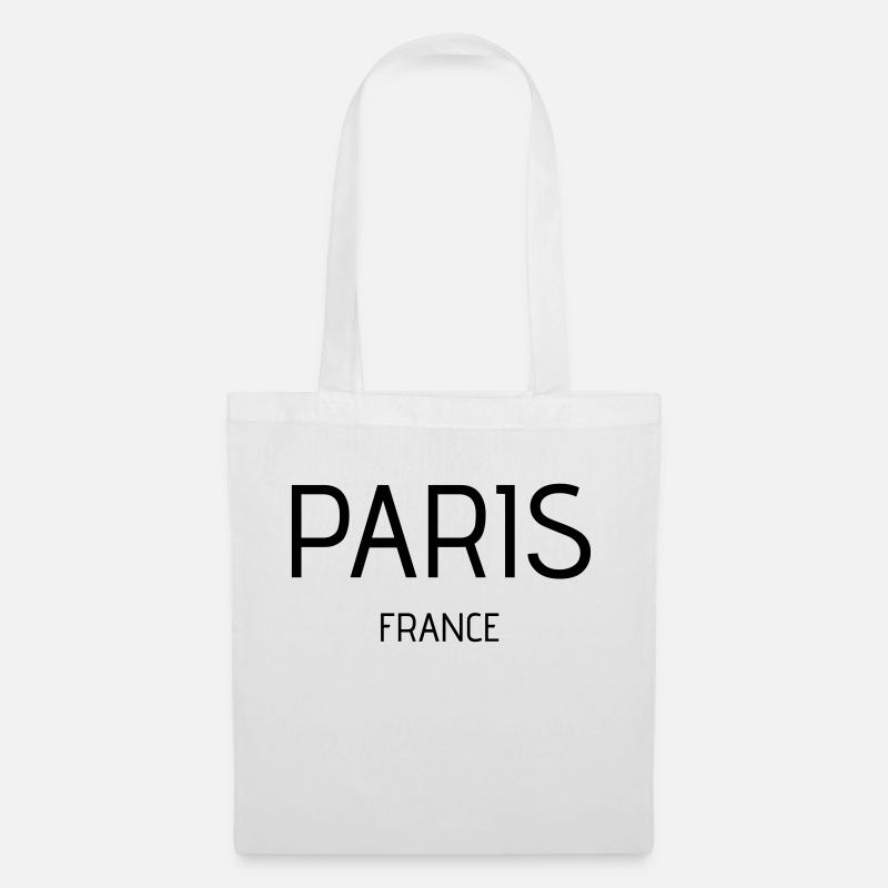 Paris - Sac en tissu - blanc