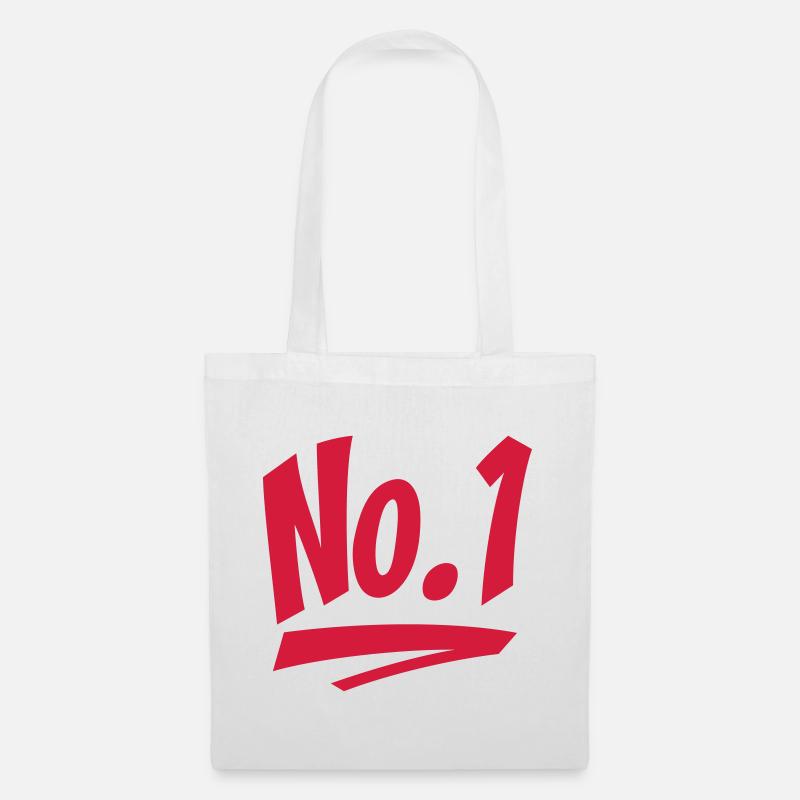No 1 - Stoffbeutel - Weiß