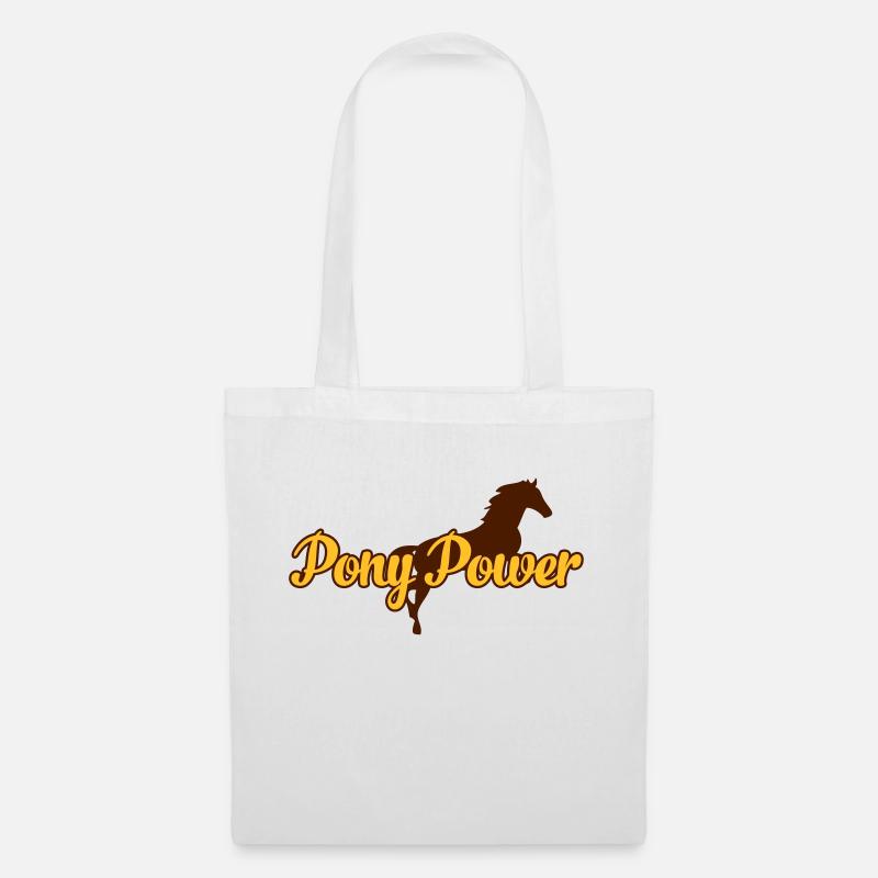 2541614 115433502 Pony - Stoffbeutel - Weiß