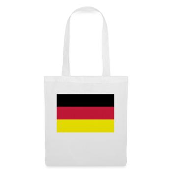 germany_flag_f3 - Tote Bag - white - Front