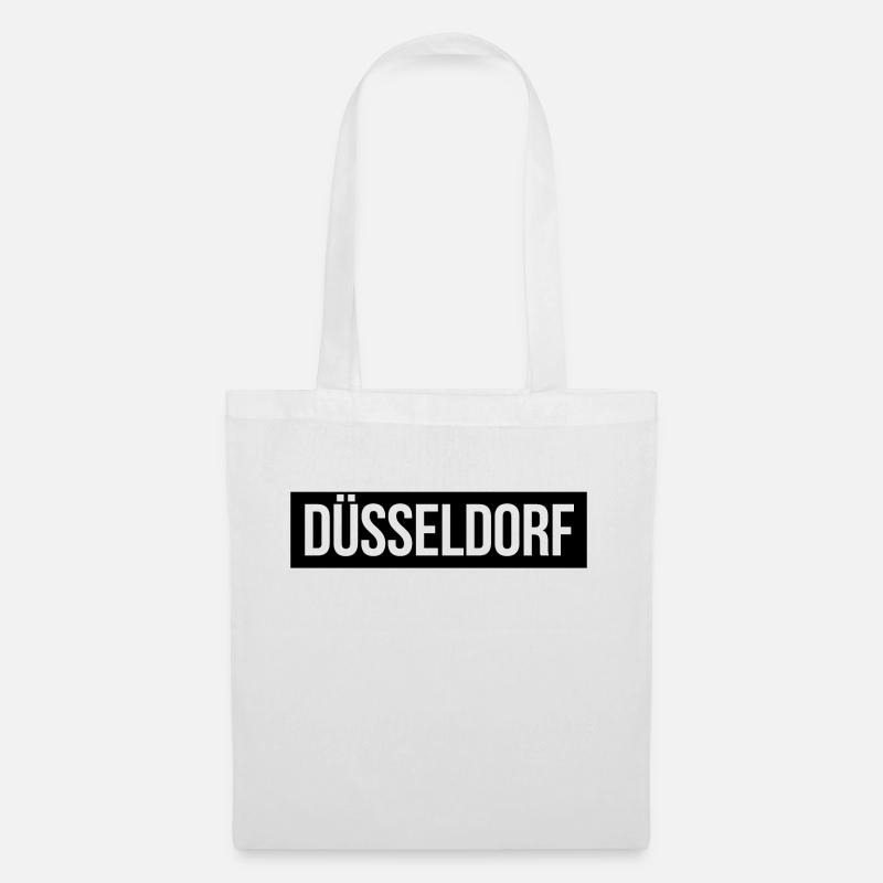 Düsseldorf - Stoffbeutel - Weiß