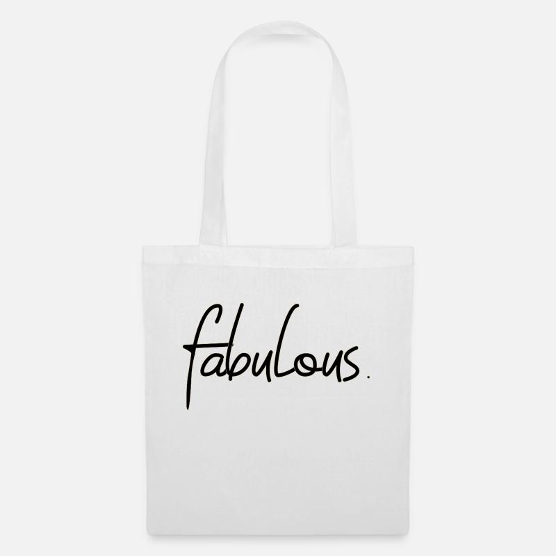 fabulous - Stoffbeutel - Weiß
