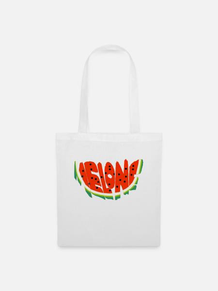 melon - Tote Bag - white